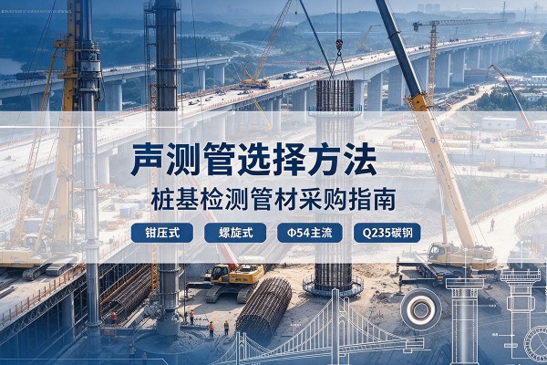 潮安声测管选型标准
