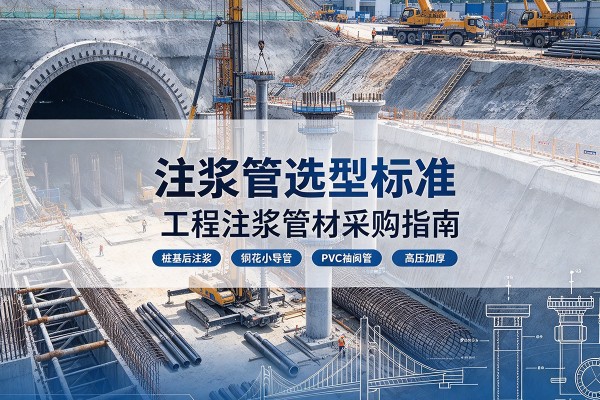 潮安注浆管选型标准