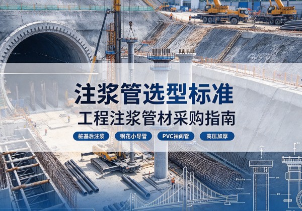 潮安注浆管选型标准